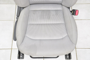 Пассажирское сидение Hyundai Elantra AD 17-20 без airbag, тряпка сер