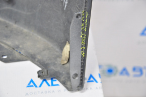 Бампер передній голий Hyundai Elantra AD 17-18 дорест графіт, надриви знизу, зламано кріплення