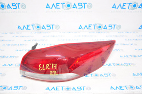 Фонарь внешний крыло правый Hyundai Elantra AD 17-18 дорест галоген, скол
