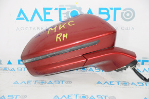 Дзеркало бічне праве Lincoln MKC 15- 14 пінів, BSM, поворотник, червоний