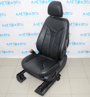 Сидіння водія Lincoln MKC 15- без airbag, електро, шкіра черн