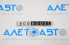 Эмблема надпись ECO BOOST двери багажника Lincoln MKC 15-