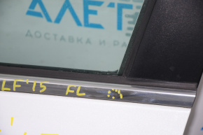 Молдинг дверь-стекло центральный передний левый Hyundai Sonata 15-19 тычок