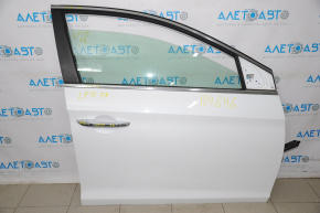 Дверь голая передняя правая Hyundai Sonata 15-17 белый W8