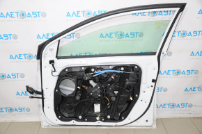 Двері гола перед прав Hyundai Sonata 15-17 білий W8
