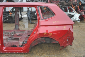 Четверть крыло задняя левая VW Tiguan 18- long красный