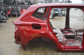 Четверть крыло задняя правая VW Tiguan 18- long красный