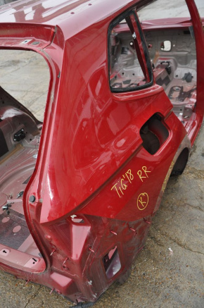Четверть крыло задняя правая VW Tiguan 18- long красный