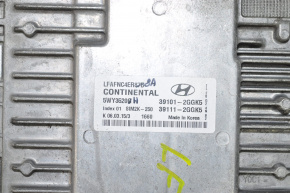 Блок ECU компьютер двигателя Hyundai Sonata 15-19 2.4