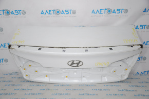 Кришка багажника Hyundai Sonata 15-17 білий W8