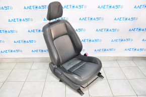 Пассажирское сидение Lexus CT200h 11-17 без airbag, механич, кожа черн