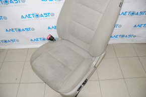 Водійське сидіння Ford Explorer 11-15 без airbag, механіч, ганчірка сіра