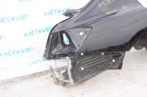 Четверть крыло задняя правая Honda Accord 13-17 черная, вмятины