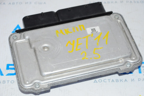 Блок ECU компьютер двигателя VW Jetta 11-14 USA 2.5