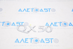 Эмблема надпись QX50 двери багажника Infiniti QX50 19-