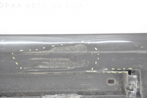 Порог левый Toyota Avalon 13-18 черный, примят, царапины, надрыв крепления