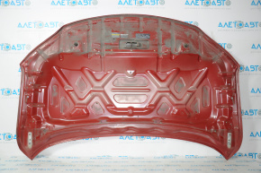 Капот голий Nissan Pathfinder 13-16 дорест червоний NAH, фарбований, тички