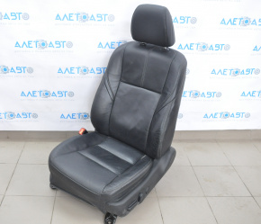 Сидіння водія Toyota Avalon 13-18 без airbag, електро, шкіра черн
