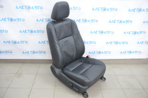 Пассажирское сидение Toyota Avalon 13-18 без airbag, электро, кожа черн