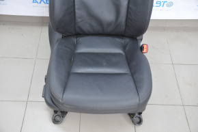 Пасажирське сидіння Toyota Avalon 13-18 без airbag, електро, шкіра черн