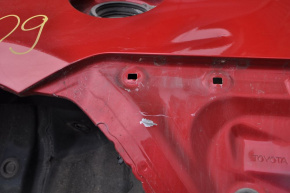 Четверть крыло задняя левая Toyota Prius 30 10-15 красный, в пленке, мелкие тычки, царапины