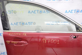 Молдинг дверь-стекло центральный передний правый Lexus ES300h ES350 13-18 хром, примят