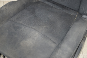 Водительское сидение Nissan Pathfinder 13-20 без airbag, механич, велюр черн, грязное