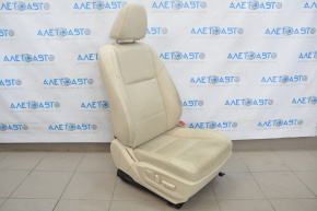 Пасажирське сидіння Lexus ES300h ES350 13-18 без airbag, електро, шкіра беж