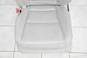 Водительское сидение Acura MDX 14-15 без airbag, электро, кожа серое
