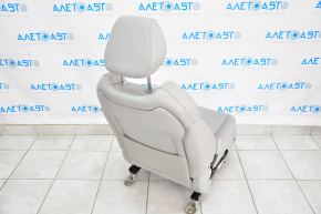 Сидіння водія Acura MDX 14-15 без airbag, електро, шкіра сіре