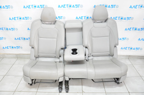 Задний ряд сидений 2 ряд Acura MDX 14-16 кожа серое