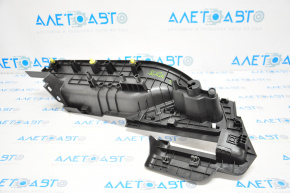 Накладка порога задняя левая внутр Acura MDX 14-17 черн, царапины
