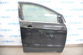 Дверь голая передняя правая Ford Escape MK3 13-19 черный UH, тычки, вмятины