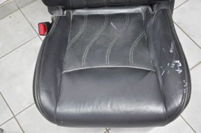 Водительское сидение Infiniti JX35 QX60 13- без airbag, электро, кожа черн, подголов с монитор