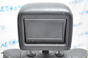 Водительское сидение Infiniti JX35 QX60 13- без airbag, электро, кожа черн, подголов с монитор