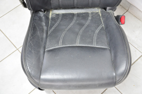 Пассажирское сидение Infiniti JX35 QX60 13- без airbag, электро, кожа черн, подгол без монитор, стрельнувшее
