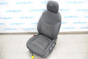 Водительское сидение Chevrolet Volt 16- без airbag, механич, тряпка черн синяя строчка
