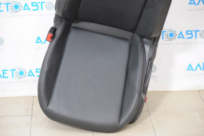 Сидіння водія VW Jetta 19- без airbag, механічні, шкіра черн