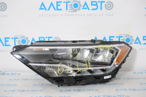 Фара передняя левая VW Jetta 19- в сборе LED обломаны крепления, пробит корпус