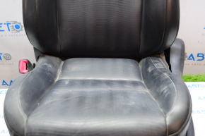 Водительское сидение Lexus CT200h 11-17 без airbag, электро сломано, кожа черн, без подголов