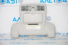 Плафон освещения передний Subaru Legacy 15-19 серый под люк, под камеру