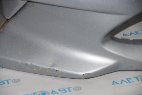 Бампер передний голый Subaru Legacy 15-17 дорест серебро, облом крепл, потерт снизу