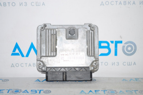 Блок ECU компьютер двигателя VW Jetta 19-1.4T вмятинки