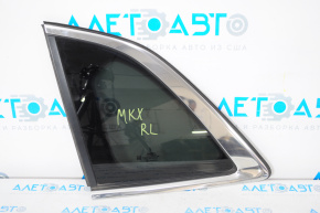 Форточка глухое стекло задняя левая Lincoln MKX 16- хром