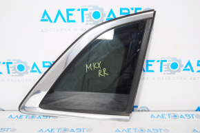 Форточка глухе скло задня права Lincoln MKX 16- хром