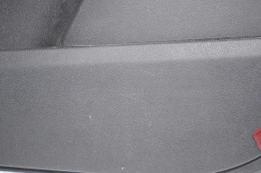 Обшивка двери карточка передняя правая Kia Sorento 16-20 черн, кожа, потерта