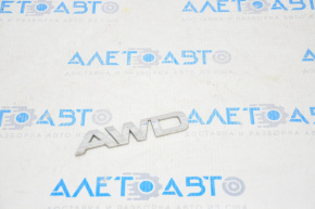 Эмблема надпись AWD двери багажника Kia Sorento 16-20