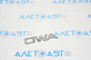 Эмблема надпись AWD двери багажника Kia Sorento 16-20