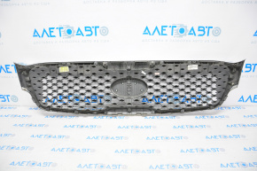 Решетка радиатора grill Kia Sorento 16-18 дорест черн с хромом со значком