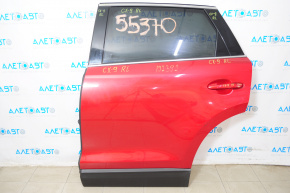 Дверь голая задняя левая Mazda CX-9 16- красный 41V